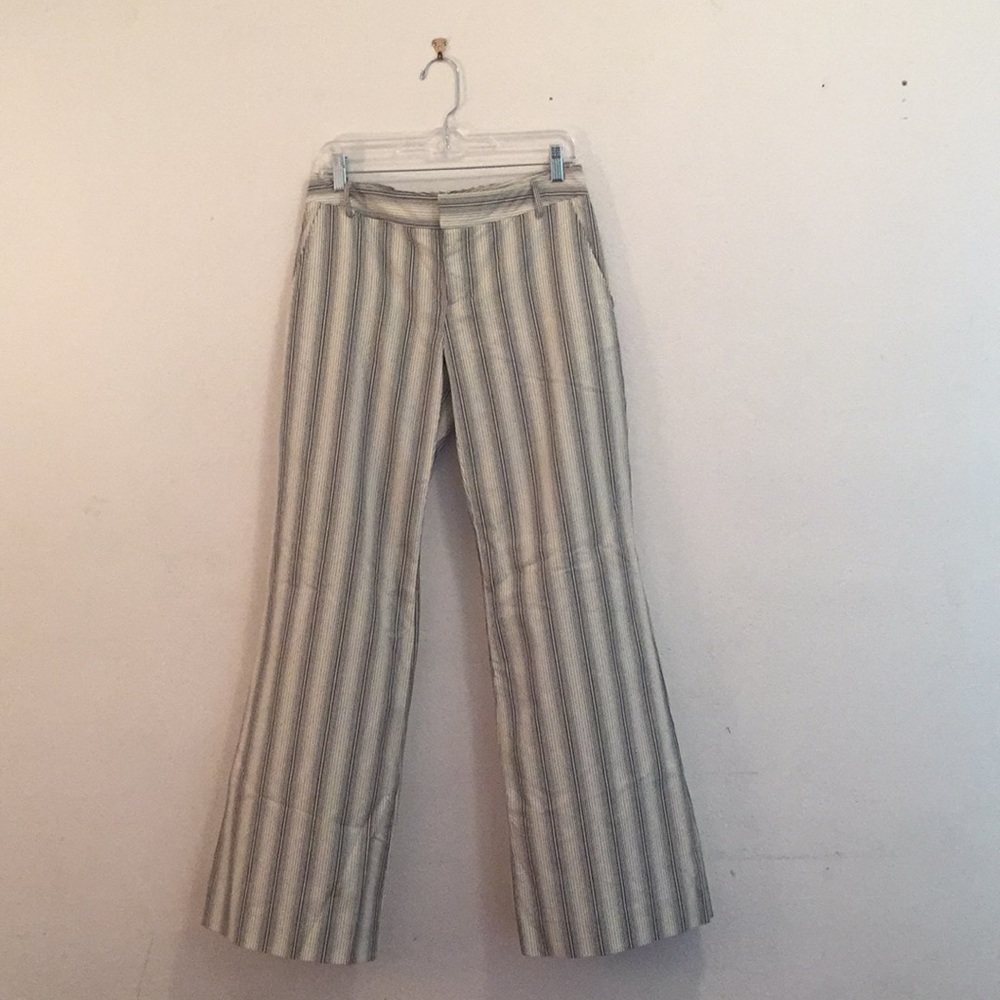 MARNI striped wide leg pants size 42